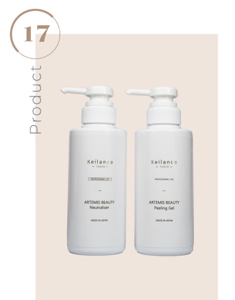 KEILANCE ARTEMIS BEAUTY PEELING GEL &KEILANCE ARTEMIS BEAUTY NEUTRALIZER